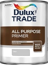 Image of Dulux Trade All Purpose Primer - Grey - 2.5L or 1 Litre