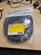 Image of StarTech.com 10M DVI-D Dual Link Digital Video Monitor Cable M/M UK. Brand New 
