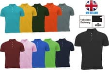 Image of IQONEQ Polo Shirts Men's Short Sleeve Quick Dry Work Grade Polo Shirts XS to 6XL