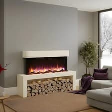 Image of Electric Fireplace with Surround 40'' - Endeavour Fires Wykeham