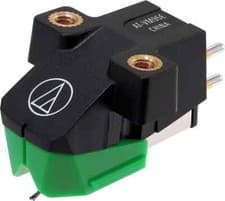 Image of Audio Technica AT-VM95E MM Cartridge With Genuine AT-VNM Green Elliptical Stylus