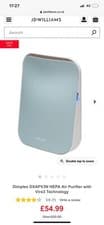 Image of  Dimplex DXAPV3N Air Purifier 25 W White
