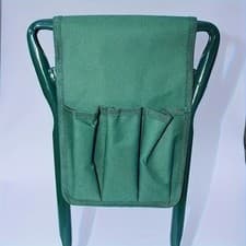 Image of Foldable Garden Kneeling Pad - 3 Pockets Non-Slip Portable, Gardening Kneeler wi