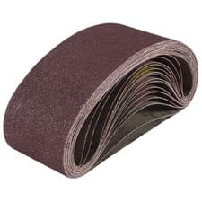 Image of 3X21 Inches(75X533mm) Aluminum Oxide Sanding Belt 15 Pack Sanding Belts (5354