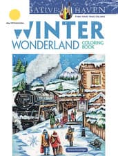 Image of Dover Children'S Creative Haven Winter Wonderland Coloring Book,Multi-Colour,0.