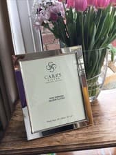 Image of Carrs Silver Plated Photo Frame - 10x8 inch 25x20cm non Tarnish, never used