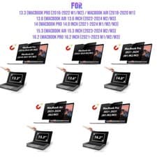 Image of 13.3/13.6/14/15.3/16.2 in Magnetic Privacy Screen Protector For MacBook Pro/Air