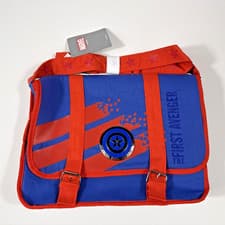 Image of Rare Captain America Messenger Bag | The First Avenger Crossbody Laptop Bag