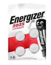 Image of 4 x Energizer CR2025 3V Lithium Coin Cell Battery 2025 DL2025 BR2025 EXPIRY 2035