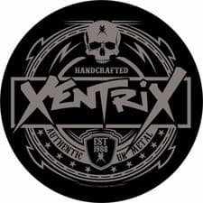 Image of XENTRIX est.1988 GIANT CIRCULAR BACK PATCH 28 cms diameter OFFICIAL MERCHANDISE