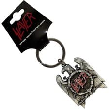 Image of Slayer Metal Keyring Keychain Eagle v2 New *Official*