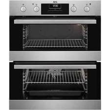 Image of AEG DUB331110M 6000 Series Built-Under Electric Double Oven Stainless Steel NEW