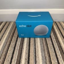 Image of Amazon Echo Dot (4th Gen.) Smart Speaker - Glacier White