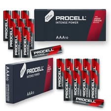 Image of DURACELL AAA PROCELL Batteries Intense High Power 1.5V Alkaline *EXPIRY 03/2034*