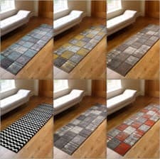 Image of New Modern Rugs Design Colourful Silky Soft Good Quality Floor Area Mats UK