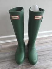 Image of Hunter Original Tall Women's Wellington Boots - Dark Green - Size UK 4 - New