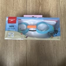 Image of Speedo Kids Infant Age 3-6 Years Swimming Goggles Blue Spot Design NEW Anti Fog