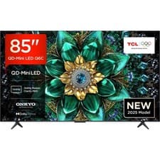 Image of TCL Q6C 85" 4K Ultra HD QD-Mini LED Google TV 85Q6CUK