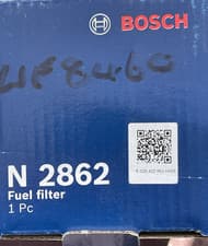 Image of Bosch F026402862 Fuel Filter For Citroen DS Fiat Mitsubishi Peugeot Toyota Opel