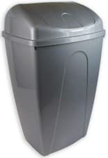 Image of PLASTIC SWING TOP BIN WASTE 8L 15L 25L 50L RUBBISH DUST HOME KITCHEN OFFICE