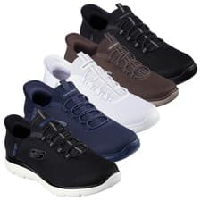 Image of Skechers Mens 2026 Summits High Range Memory Foam Comfort Vegan Trainers