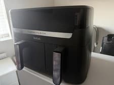 Image of Tefal Easy Fry Dual Zone Digital Air Fryer, 2 Drawers, 8.3L, 8in1, Air Fry