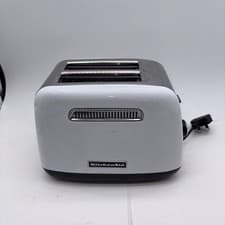 Image of KitchenAid 5KMT2115BWH Classic 2 Slot Toaster Classic White New Damaged