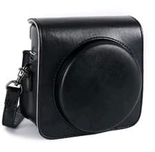 Image of Fujifilm Instax SQ6 Camera Case Premium PU Leather Protective Bag – Black