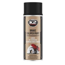 Image of K2 Brake Caliper BLACK HIGH GLOSS Heat 260°C Temperature Resistant Paint Spray