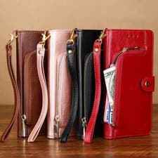 Image of Luxury Leather Case For Nokia G42 5G G310 Shockproof Cover Wallet Card Pocket