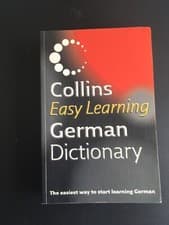 Image of German Dictionary - Collins Easy Learning Illustrated NEW (Paperback)