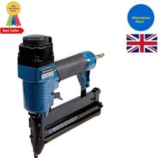 Image of 18 Gauge Air Nailer Stapler – Lightweight Pneumatic Staple Gun for DIY Projects