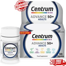 Image of Centrum Advance 50 Plus Multivitamin  A-Zinc 30 Tablets