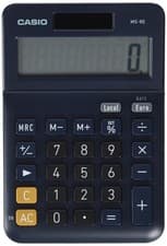 Image of CASIO MS-8E Desktop Calculator 8 Digit Currency Conversion Rubber Feet Quick Cor