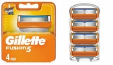 Image of Gillette Fusion 5 Mens Replacement Shaver Razor Pack1X4 Blades Cartridges NoBox