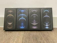 Image of Genuine Apple iPhone 12 Pro Max Empty Box with FREE Charging cable - all colours
