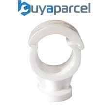 Image of Talon 28mm Quick Lock Single Hinged Snap Over Pipe Clip 50 Per Box