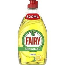Image of Fairy Original, Lemon & Pomegranate Washing Up Liquid 320ML