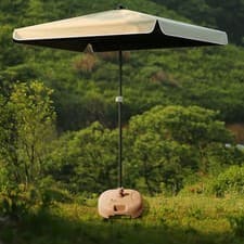 Image of Patio Umbrella Base Square Water/Sand Filled for Market Summer Beach Garden