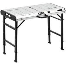 Image of Excel Portable Steel Welding Table & Work Bench with Adjustable Height