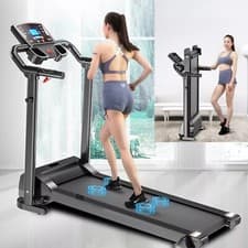 Image of Home Treadmill Office 9% Incline Foldable Walking Electric Running Machine Gym