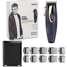 Image of BaByliss Super Clipper XTP Cordless Hair Clipper – Pro Barber Kit Blue & Rose