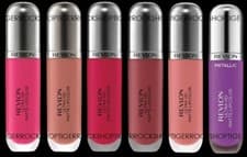 Image of matte liquid lipstick + metallic matte by Revlon Ultra HD Lip Color many shades