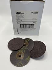 Image of 3M Roloc Cloth Discs 361F 76.2mm (3") 36 Grit Box of 50 22393