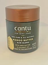 Image of Cantu For Skin & Hair Mango Butter Raw Blend 5.5oz 100% Natural New