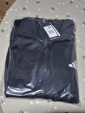 Image of Adidas Basic 3 Stripes Tricot Tracksuit Medium Black Brand NEW