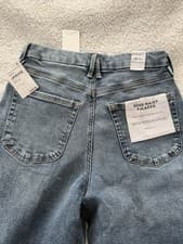 Image of Good American “Good Waist Palazzo” Jeans Size 12/31 NWT