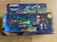 Image of Masters Of The Universe MOTU Origins Prince Adam Sky Sled Set MIB Brand New!!