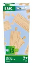 Image of Brio World Starter Track Pack 36099 Wooden Train Set