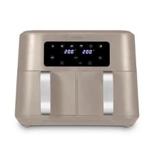 Image of Tower T17137MSH Vortx Dual Basket Air Fryer with Two 8.5L Baskets 2400W Latte